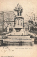 BELGIQUE - Bruges - Statue Des Comtes Egmont Et Horn - Carte Postale Ancienne - Brugge