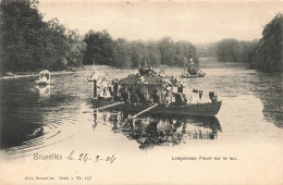 BELGIQUE - Bruxelles - Longchamp Fleuri Sur Le Lac - Carte Postale Ancienne - Other & Unclassified