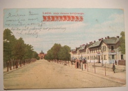 Lwow.Aleje Dworza Kolejowego.DG.Mailed In 1927.Poland.Ukraine - Ukraine