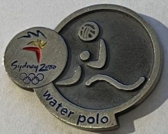 JEUX OLYMPIQUES - OLYMPICS GAMES - SYDNEY 2000 - WATER POLO - MADE IN AUSTRALIA - LIMITED EDITION LESS THAN - (33) - Juegos Olímpicos