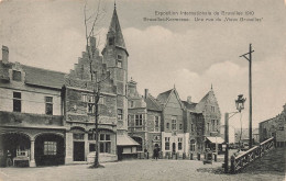 BELGIQUE - Bruxelles - Exposition Universelle 1910 - Kermesse - Un Rue Du Vieux Bruxelles - Carte Postale Ancienne - Mostre Universali