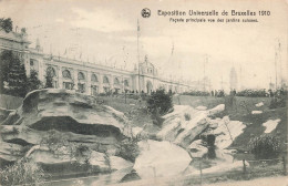 BELGIQUE - Bruxelles - Exposition Universelle 1910 - Façade Principale Vue Des Jardins Suisses - Carte Postale Ancienne - Weltausstellungen