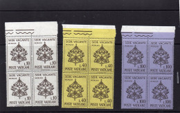 1963 Vaticano - Sede Vacante - Unused Stamps