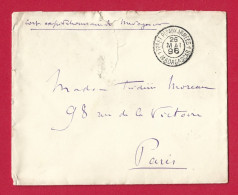 !!! MADAGASCAR, LETTRE DU CORPS EXPÉDITIONNAIRE POUR PARIS DE 1896 - Storia Postale