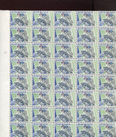 Belgie 1258 1258-V Varieteit Z.21 In Blok Van 40 Plaatnummer 0 OCB 16€ MNH - 1961-1990