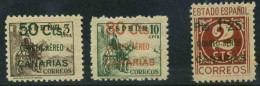 España - Canarias - 1937 (Ed. 34/36) - Sonstige & Ohne Zuordnung