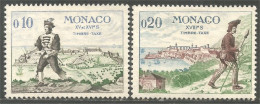 630 Monaco Taxe 1960 Postman Facteur Messager Messenger Mail Postier MH * Neuf (MON-452) - Strafport