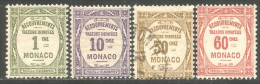 630 Monaco Taxe Série 1924-25 */o (MON-437) - Taxe