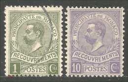 630 Monaco Taxe 1910 Prince Albert 1er (MON-436) - Postage Due