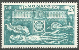 630 Monaco Musée Océanographique Museum Calmar Calamar MNH ** Neuf SC (MON-400a) - Ungebraucht