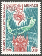 630 Monaco Cirque Circus Acrobats Acrobates MNH ** Neuf SC (MON-366a) - Zirkus