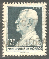 630 Monaco 1948 Yv 305A Prince Louis II 12f Vert (MON-252a) - Used Stamps