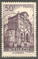 630 Monaco 1948 Yv 313C 50f Cathedrale Cathedral Kirch TTB (MON-227) - Gebraucht