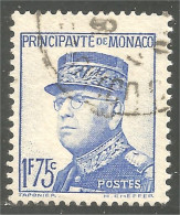 630 Monaco 1937 Yv 165 Prince Louis II 1f75 Bleu (MON-182) - Ongebruikt
