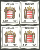 630 Monaco 1986 Écusson Coat Arms Armoiries Blason Stemma Wappen MNH ** Neuf SC (MON-143a) - Briefmarken