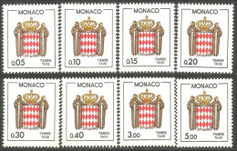 630 Monaco 1985 Écusson Coat Arms Armoiries Blason Stemma Wappen MNH ** Neuf SC (MON-142a) - Briefmarken