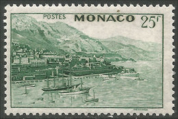 630 Monaco YT 283 Vue Principauté 20f MH * Neuf (MON-110) - Nuovi