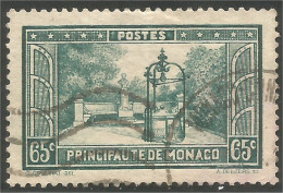 630 Monaco YT 124 Placette Francois-Bosio 65c (MON-91) - Used Stamps