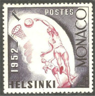 630x Monaco Basketball Basket-ball Helsinki Jeux Olympiques 1952 Olympic Games MH * Neuf (MON-898) - Pallacanestro