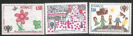 630 Monaco Yv 1181-84 Fleur Flower Papillon Butterfly Tank Coeur Heart MNH ** Neuf SC (MON-891b) - Medicine