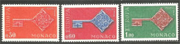 630 Monaco Yv 749-751 Europa 1968 MNH ** Neuf SC (MON-824) - 1968