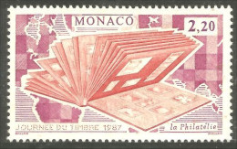 630 Monaco Yv 1577 Journée Timbre Stamp Day Philatélie Album MNH ** Neuf SC (MON-751b) - Giornata Del Francobollo