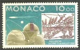 630 Monaco Yv 1536 Comète Halley Comet Astronomie Astronomy MNH ** Neuf SC (MON-744b) - Astronomy