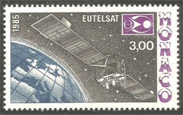 630 Monaco Yv 1505 Telecommunications Satellite Espace Space Eutelsat MNH ** Neuf SC (MON-738b) - Europa