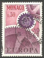 630 Monaco Yv 729 Europa30c Wheels Roues Dentées (MON-692) - Used Stamps