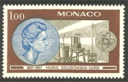 630 Monaco Yv 732 Marie Curie Atome Atom MNH ** Neuf SC (MON-680a) - Berühmte Frauen