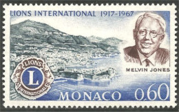 630 Monaco Yv 725 Lions International Melvin Jones MNH ** Neuf SC (MON-675a) - Unused Stamps