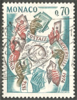 630x Monaco 1974 UPU U.P.U Union Postal Mains Hands (MON-524) - U.P.U.