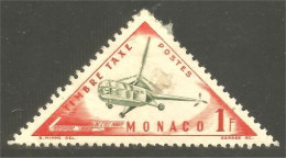 630x Monaco Triangle Hélicoptère Elicottero Hubschrauber Helicopter MH * Neuf (MON-938) - Elicotteri