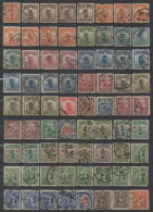 CHINA  / 110 USED STAMPS / 2 SCANS (ref 9205) - 1912-1949 République