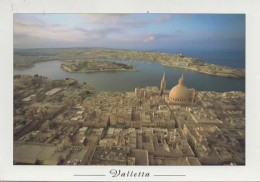 MALTE, VALETTA, VUE AERIENNE GENERALE    COULEUR  REF 15019 - Malta