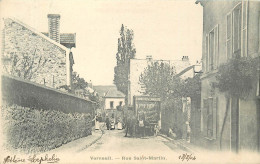 VERNEUIL - Rue Saint Martin. - Verneuil Sur Seine