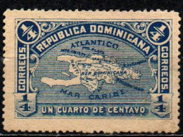 REPUBBLICA DOMENICANA - 1900 - Map Of Hispaniola - USATO - Dominikanische Rep.
