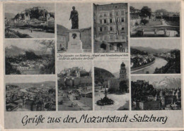 36973 - Österreich - Salzburg - Mit 10 Bildern - Ca. 1955 - Salzburg Stadt