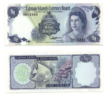 Cayman Islands 1 Dollar 1974 QEII P-5 UNC - Islas Caimán