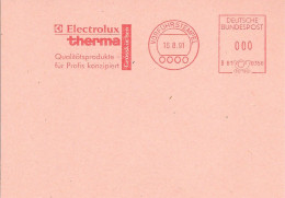 EMA ALLEMAGNE DEUTSCHLAND BUND GERMANY VORFUHRSTEMPEL SPECIMEN Electrolux Electromenager Therma Grosskûchen - Factories & Industries