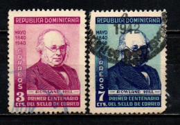 REPUBBLICA DOMENICANA - 1940 - Sir Rowland Hill - Centenary Of First Postage Stamp - USATI - Dominicaanse Republiek