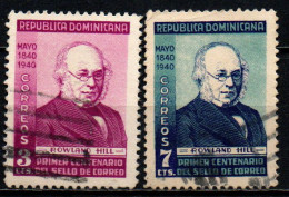 REPUBBLICA DOMENICANA - 1940 - Sir Rowland Hill - Centenary Of First Postage Stamp - USATI - Dominicaanse Republiek