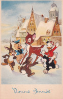 WALT DISNEY(DONALD_BAMBI...) BONNE ANNEE - Disneyland