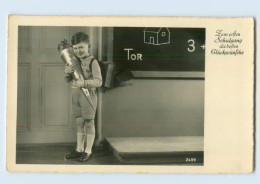 X1A85/ Schule Einschulung Schultüte Foto AK Ca.1935 - Einschulung