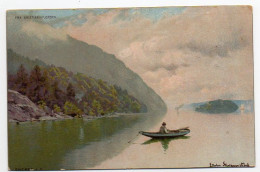 E030/ Fra Kristianiafjorden Norwegen Künstler Litho AK Verlag: Eneret  Ca.1900 - Norvegia
