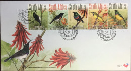 South Africa 2012 Sunbirds Birds FDC Cover - FDC