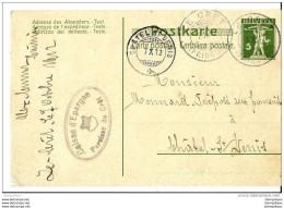 28 - 78 - Entier Postal Avec Superbes Cachets à Date Le Cret Et Châtel St Denis 1912 - Interi Postali