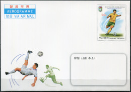 Korea 2014. FIFA World Cup Brazil 2014 (Mint) Aerogram - Korea, North