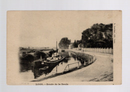 CPA - 59 - Loos - Bords De La Deule - Péniche - Non Circulée - Loos Les Lille