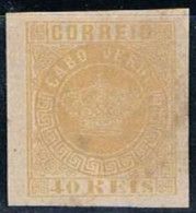 Cabo Verde, 1881/5, # 13, Não Denteado, MNG - Kapverdische Inseln